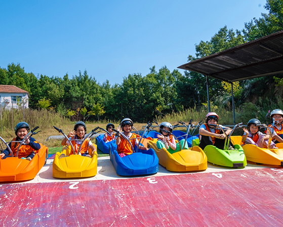 山道无动力滑车